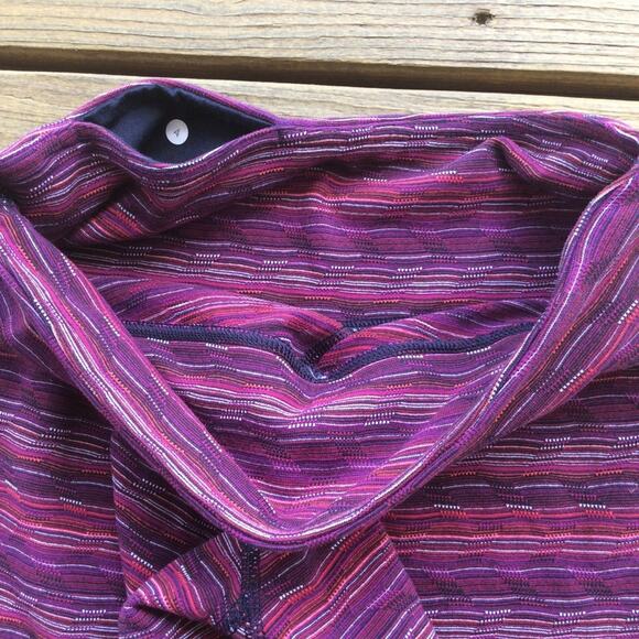 Lululemon Wunder Under Cyber Striped Leggings - Picture 5 of 6